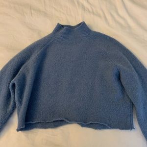 Jacob blue cropped turtleneck :)